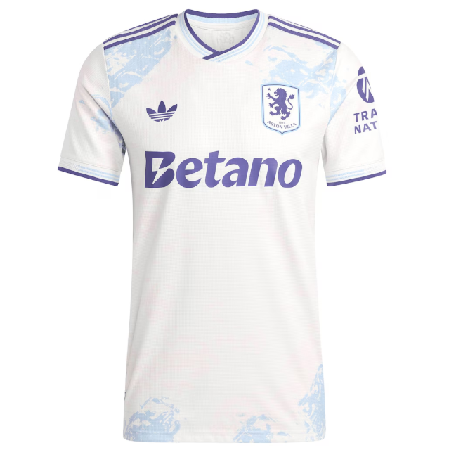 2025-26 Aston Villa Third Soccer Jersey Shirt Player Version